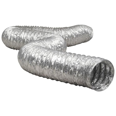 Dundas Jafine Dundas Jafine Inc. TD450 4 in. X 50 ft. Aluminum ProFlex Dryer Transition Duct TD450